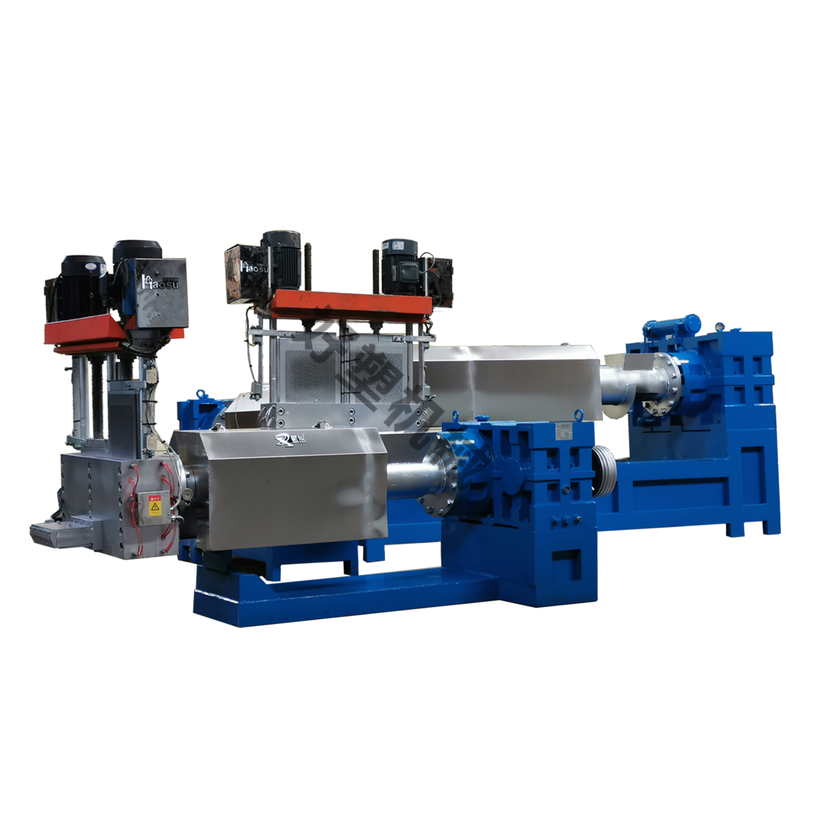 Plastic granulation production line