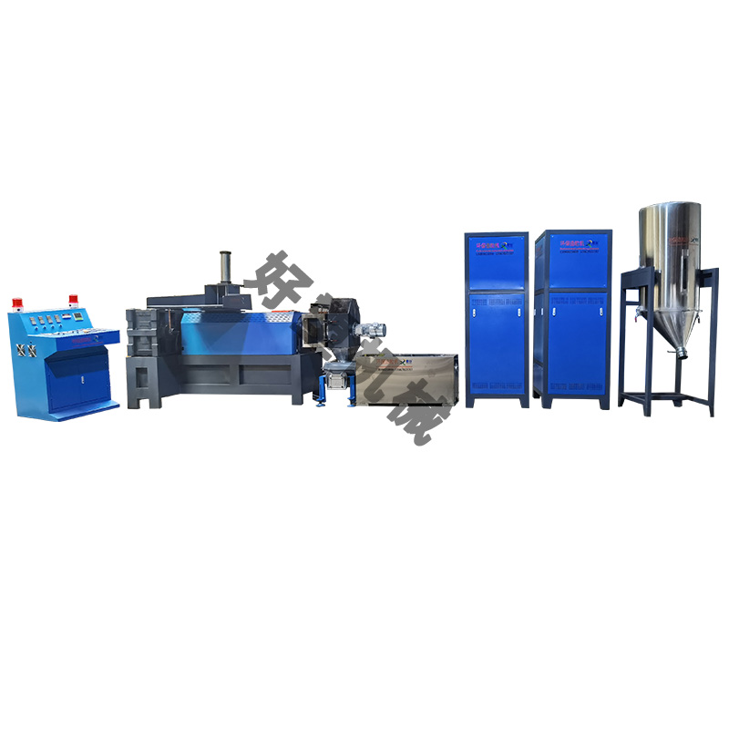 Low temperature air-cooled environmental protection granulator